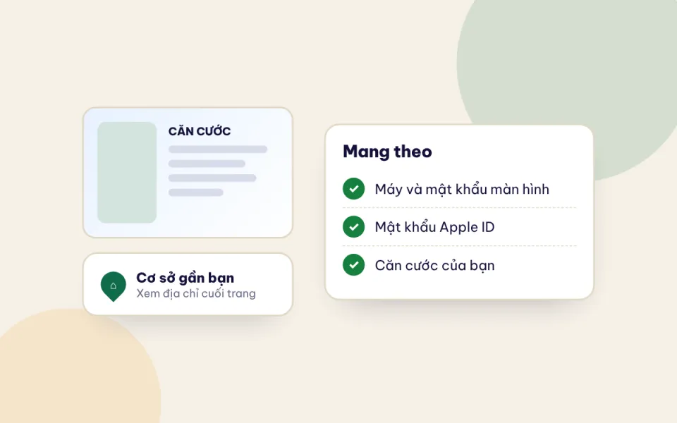 Mang máy tới